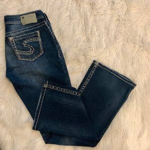 Silver Suki Denim Jeans